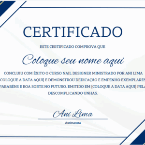 Certificado + Acesso Vitalicio